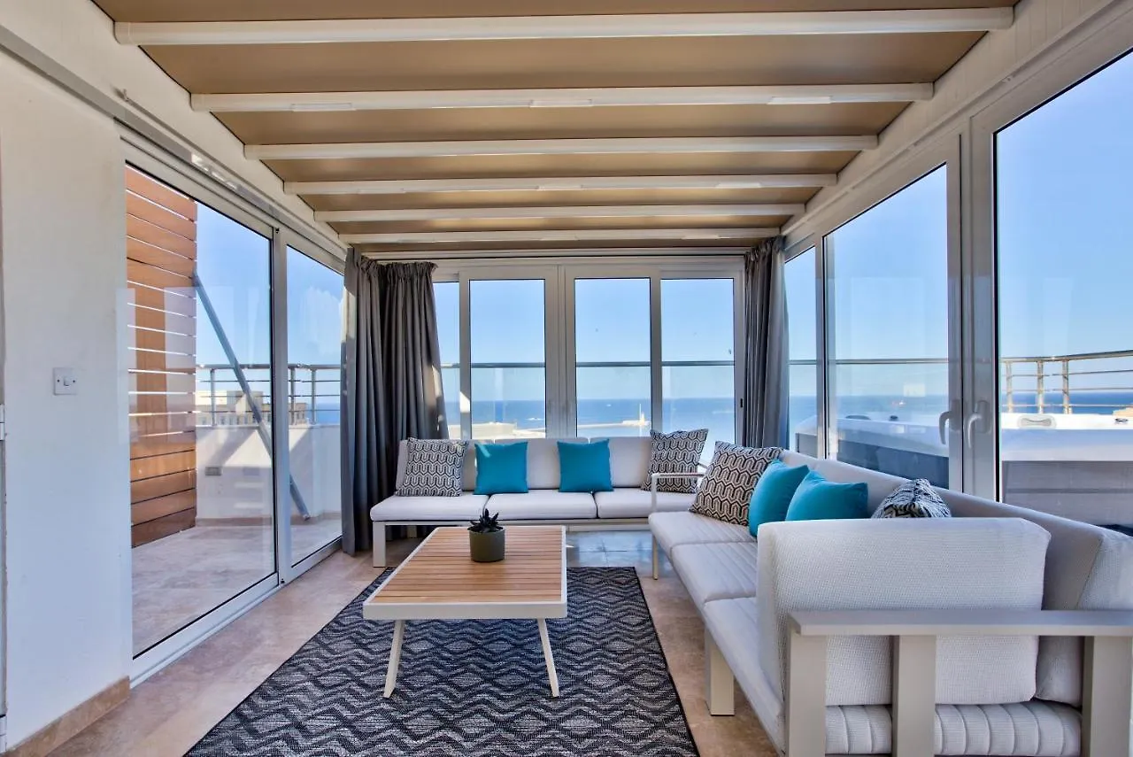 Apartment Valletta Luxury 4-Bedroom Duplex With Stunning Sea Views Private Terrace And Jacuzzi
